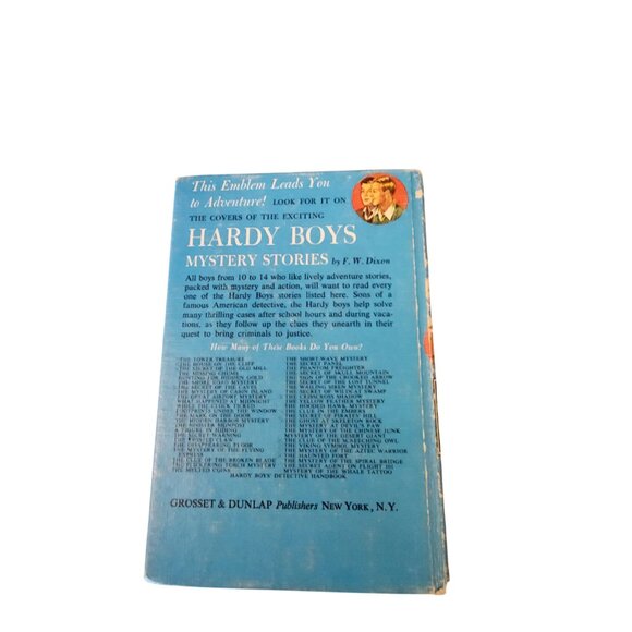 Vintage 1962 The Hardy Boys "The Secret Of The Old Mill" By Franklin W. Dixon Ha - Picture 5 of 5